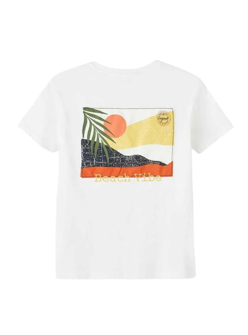 T-Shirt Name It Frasumus Bianco per Bambino