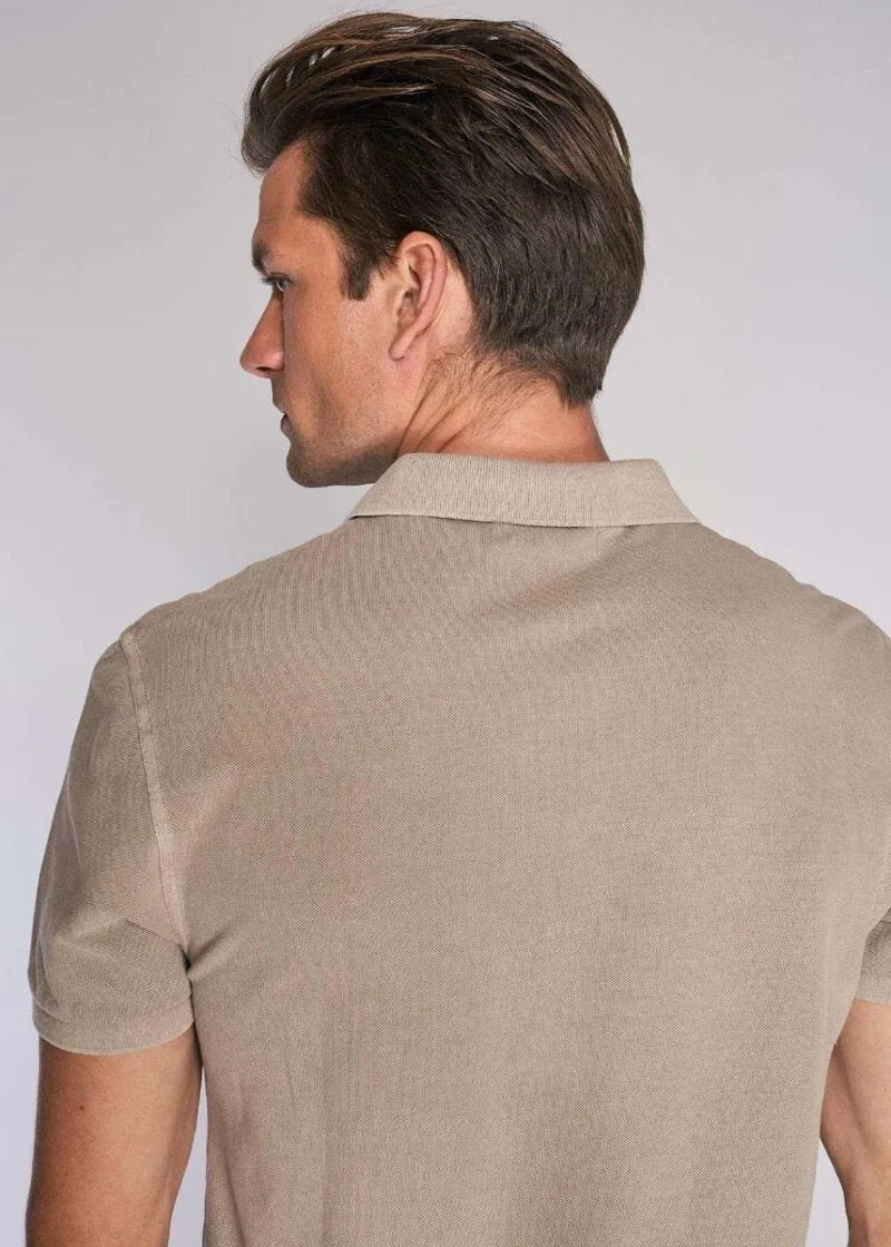 T-shirt Polo con Ricamo
