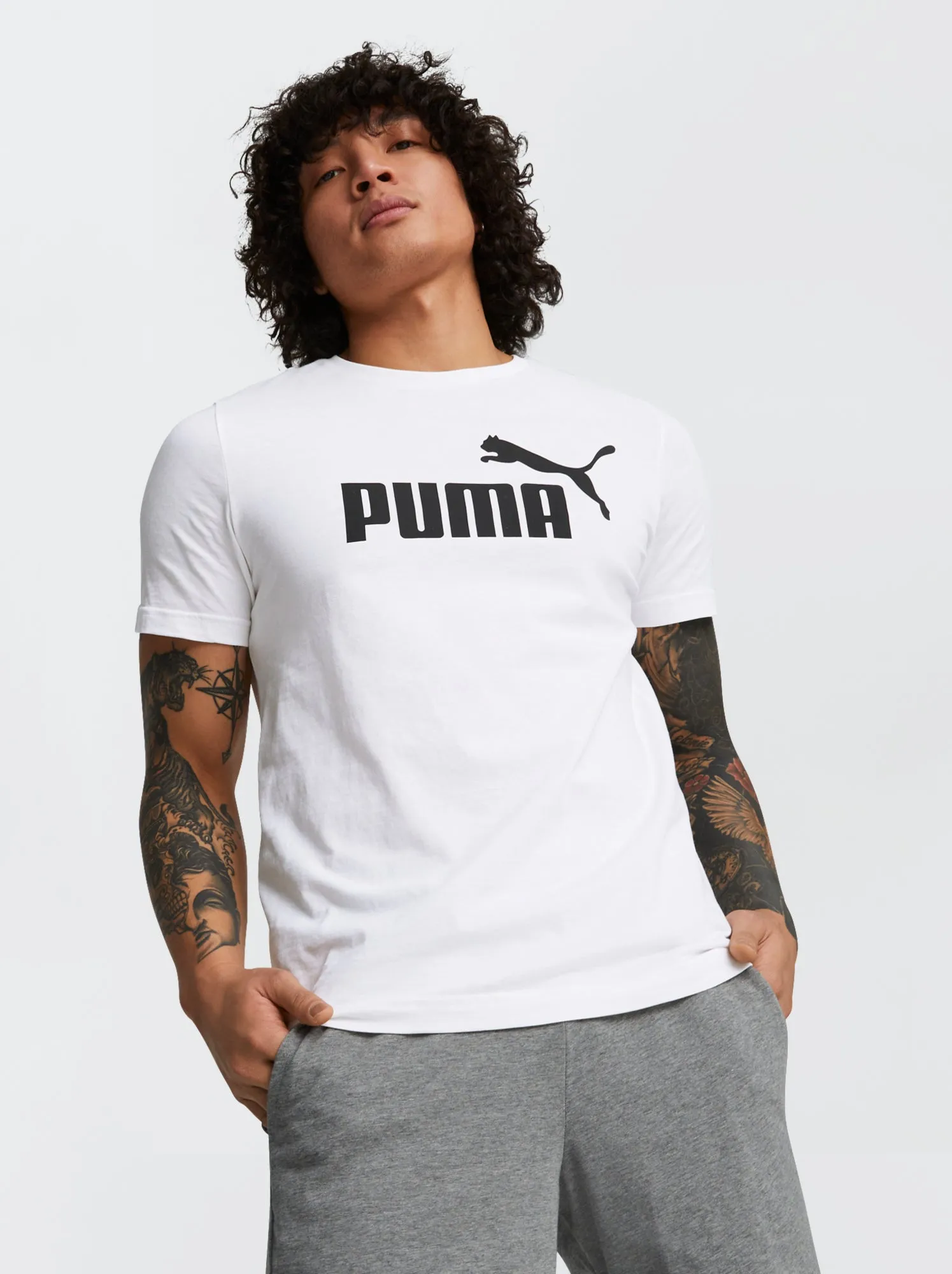 T-shirt 'Puma' - BIANCO