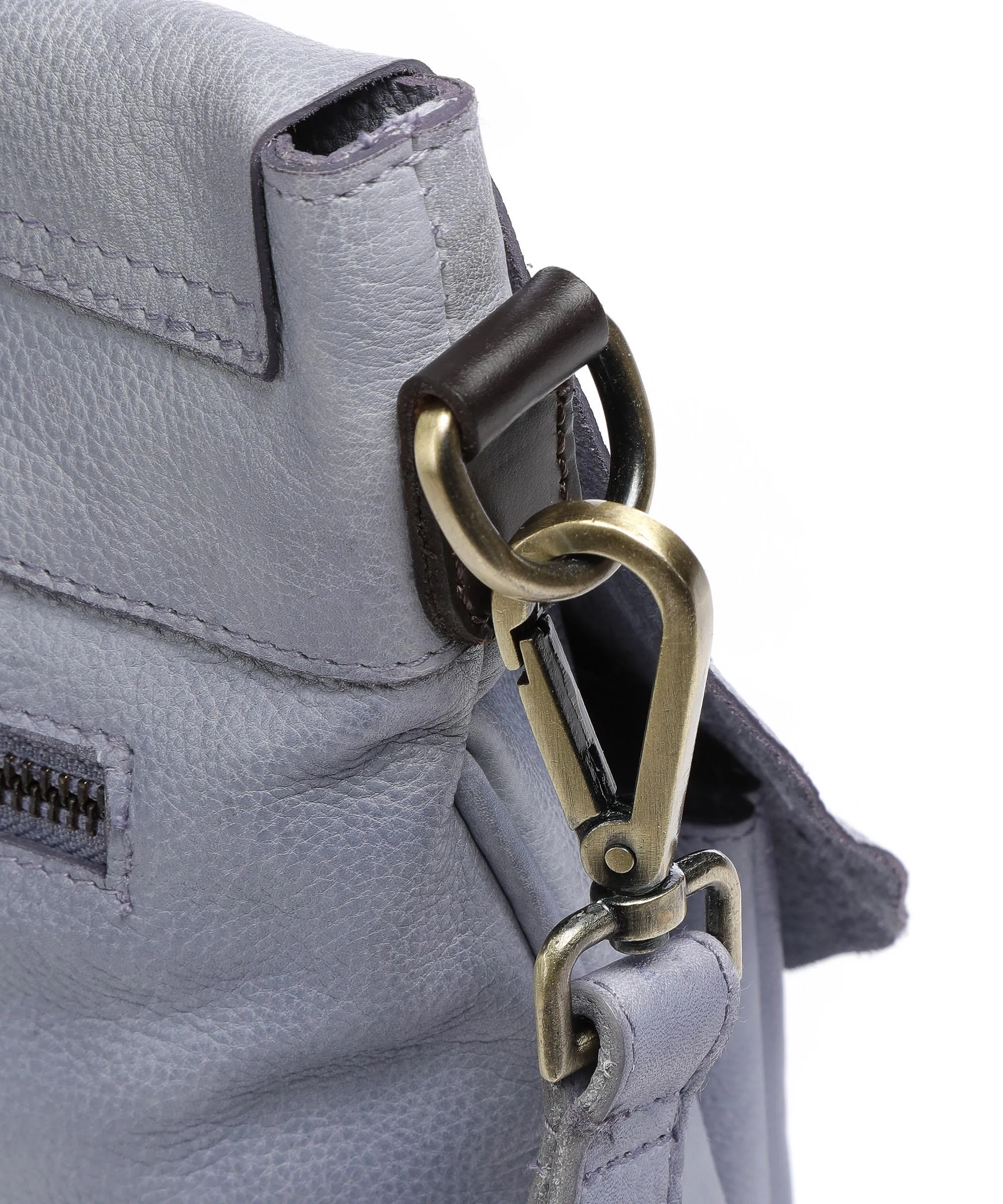  Taschendieb Wien Kohlmarkt 1 Borsa a spalla pelle di vacchetta grana lavanda  