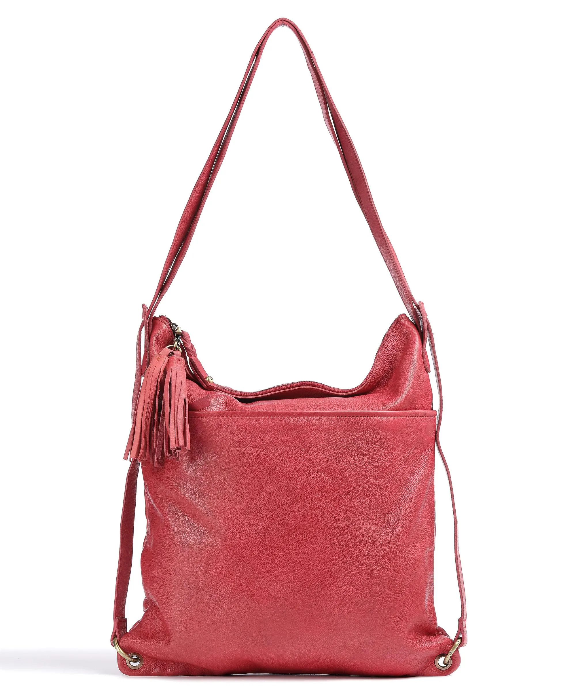  Taschendieb Wien Kohlmarkt 3 Borsa a zainetto pelle di vacchetta grana pink  