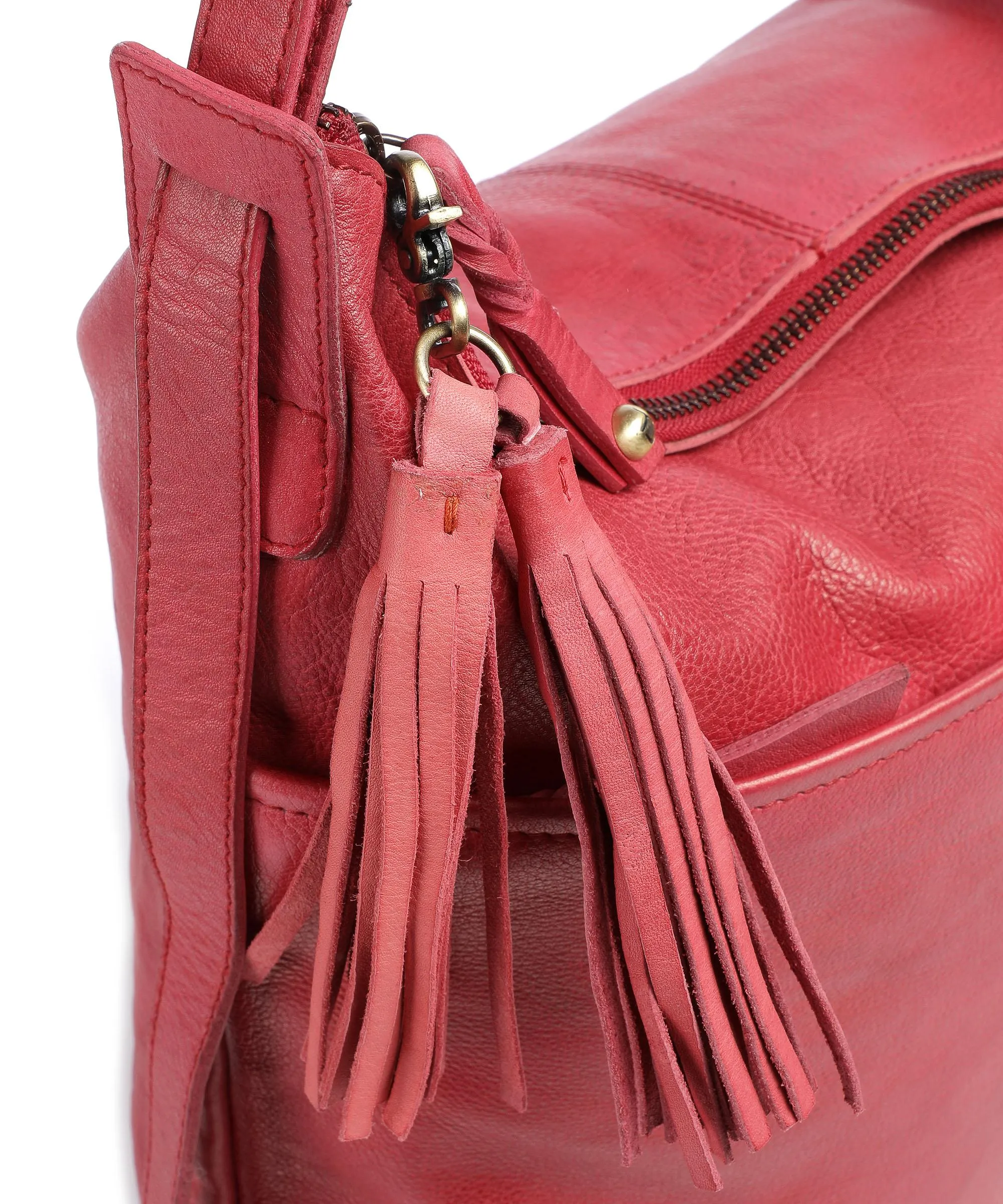  Taschendieb Wien Kohlmarkt 3 Borsa a zainetto pelle di vacchetta grana pink  