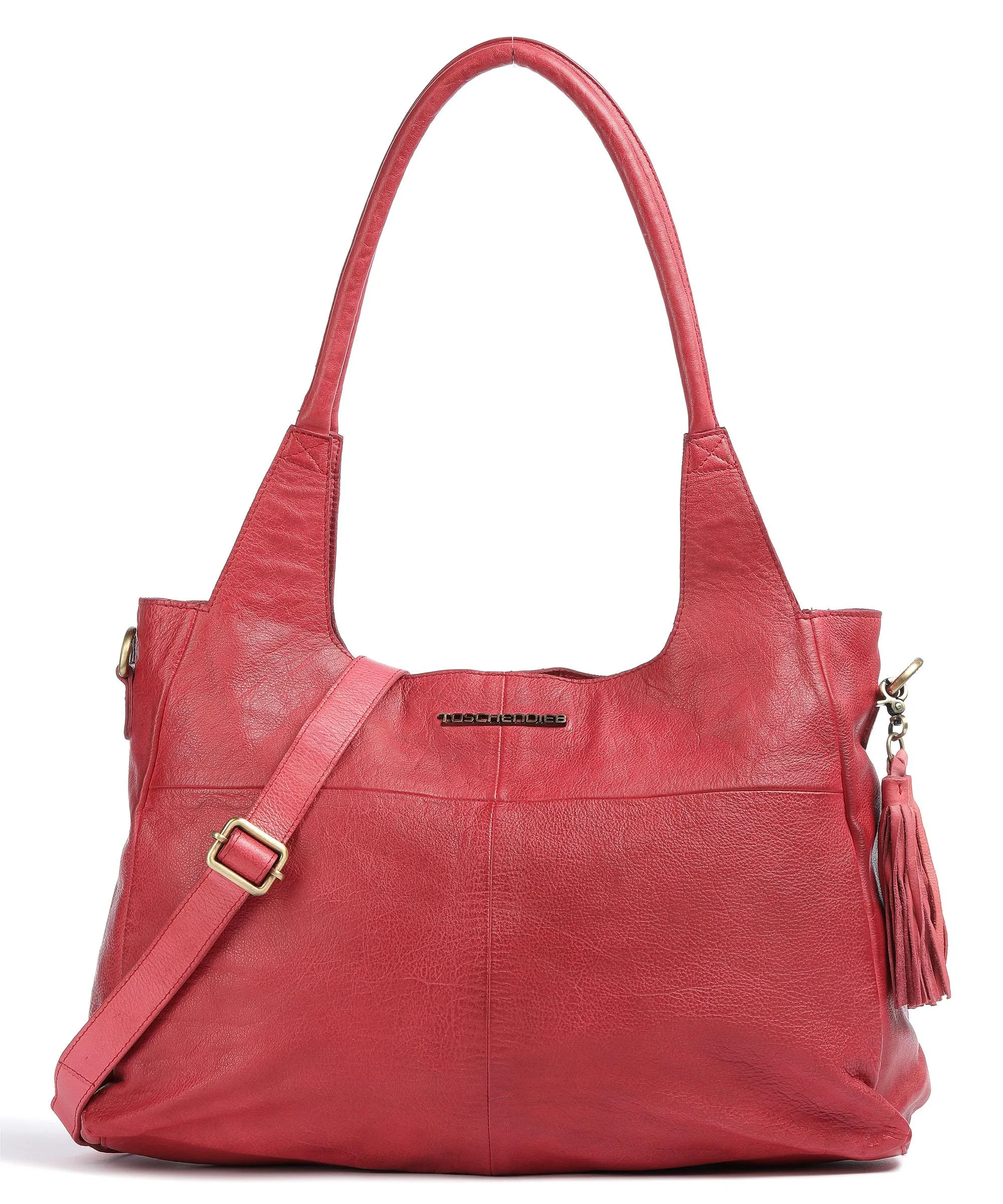  Taschendieb Wien Kohlmarkt 30 Borsa hobo pelle di vacchetta grana pink  