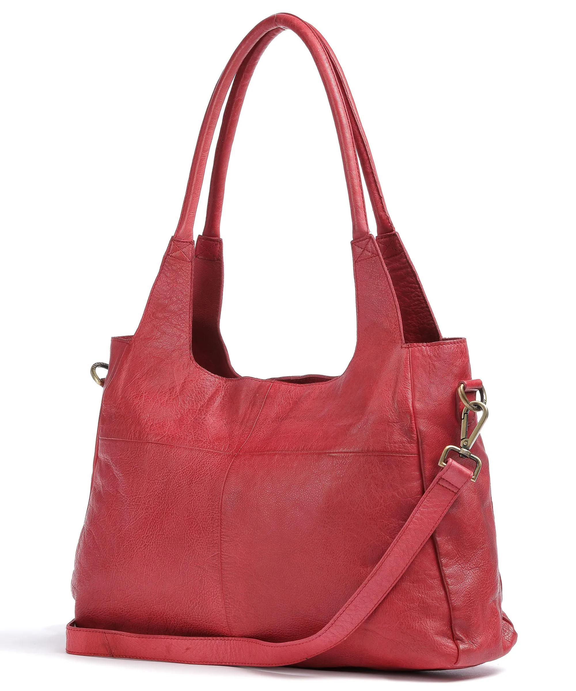  Taschendieb Wien Kohlmarkt 30 Borsa hobo pelle di vacchetta grana pink  