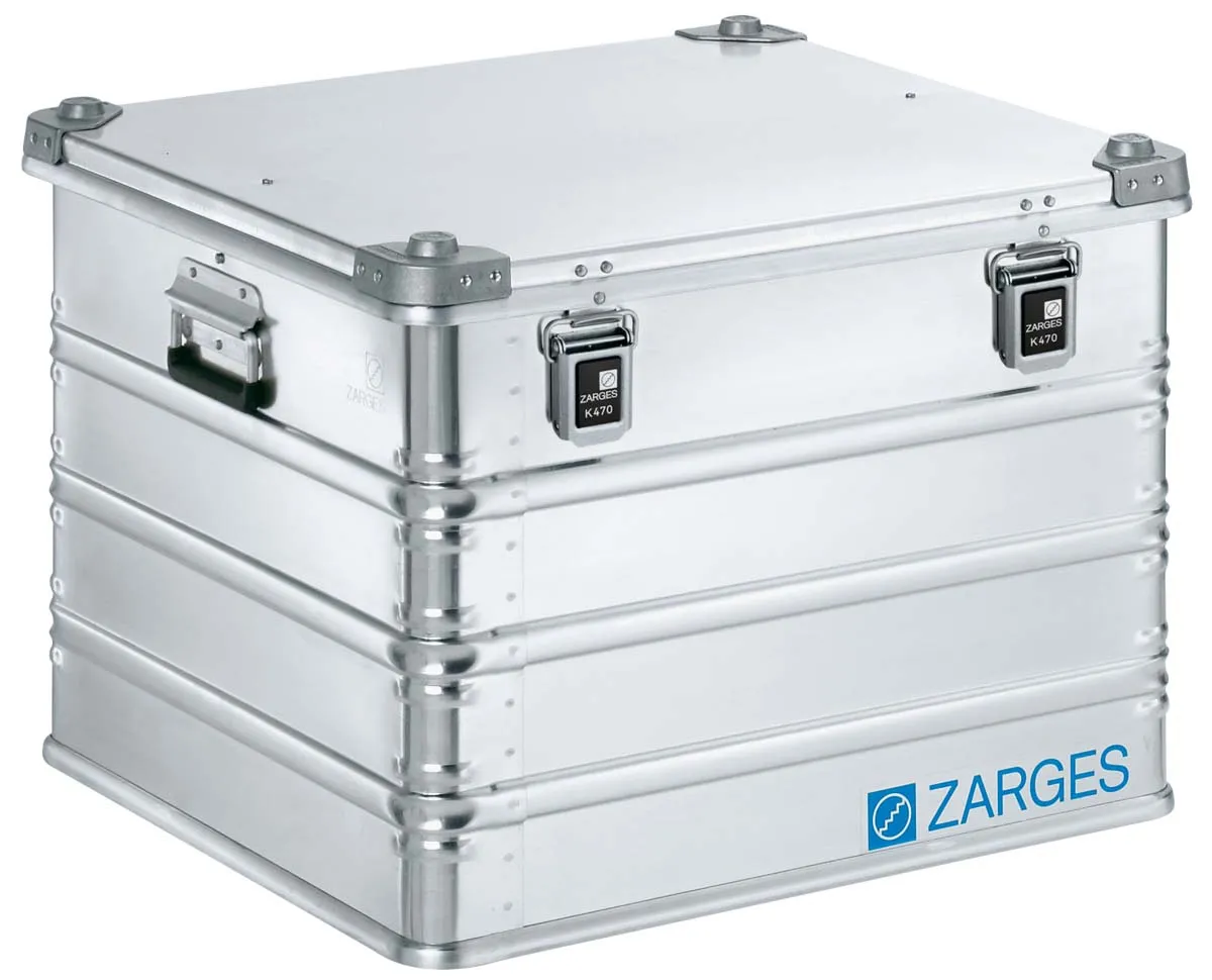 Valigetta Zarges K 470 in Alluminio, 650 x 610 x 470mm, a tenuta stagna