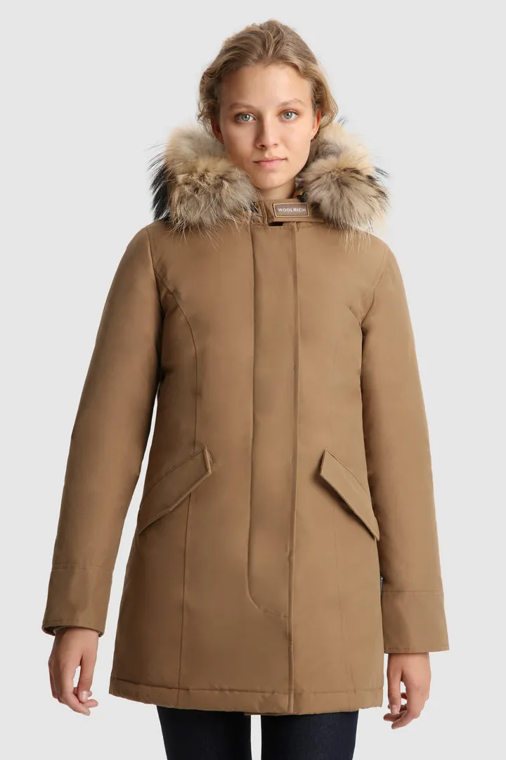 WOOLRICH Arctic Parka con pelliccia di raccoon removibile