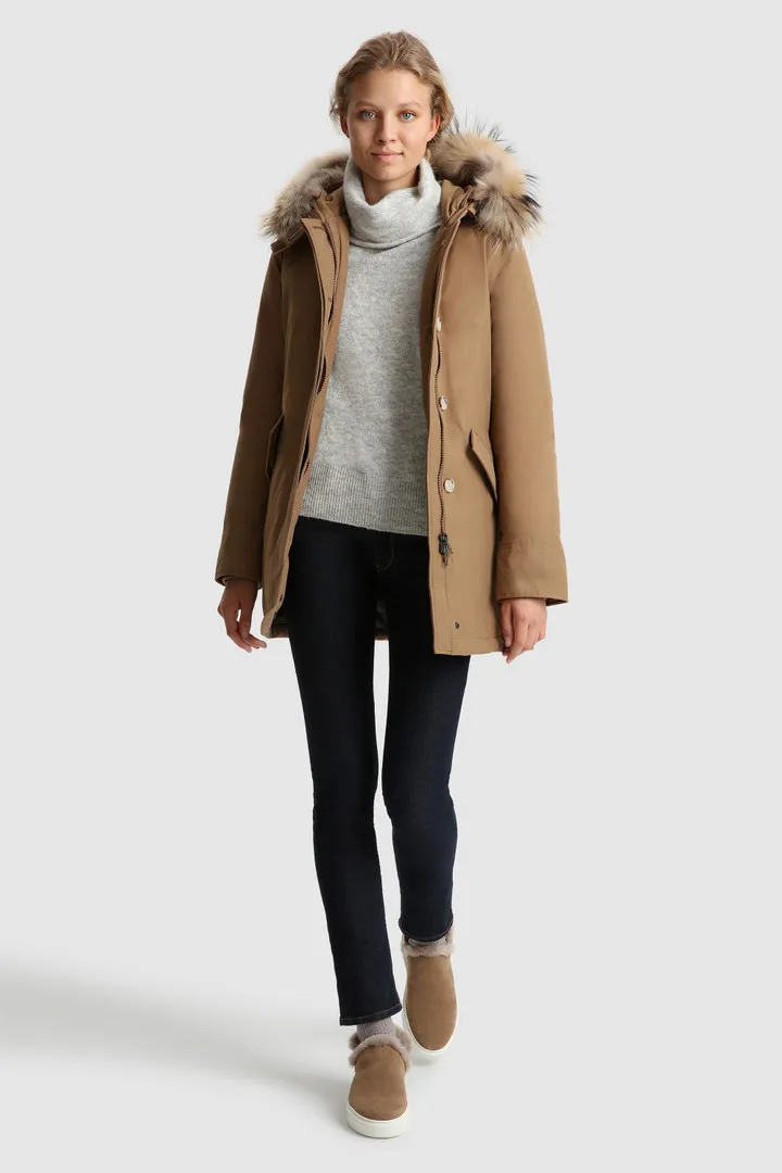 WOOLRICH Arctic Parka con pelliccia di raccoon removibile