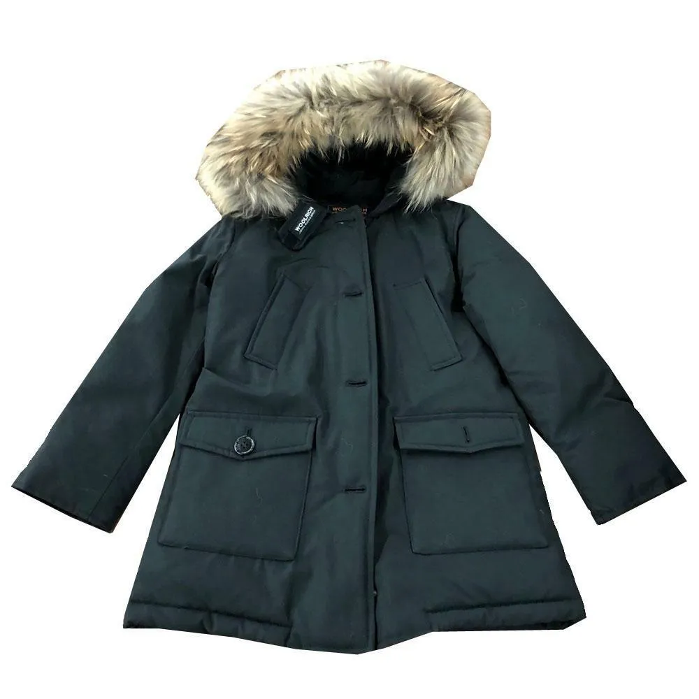 WOOLRICH GIUBBINO BAMBINA  NERO WKCPS1974 