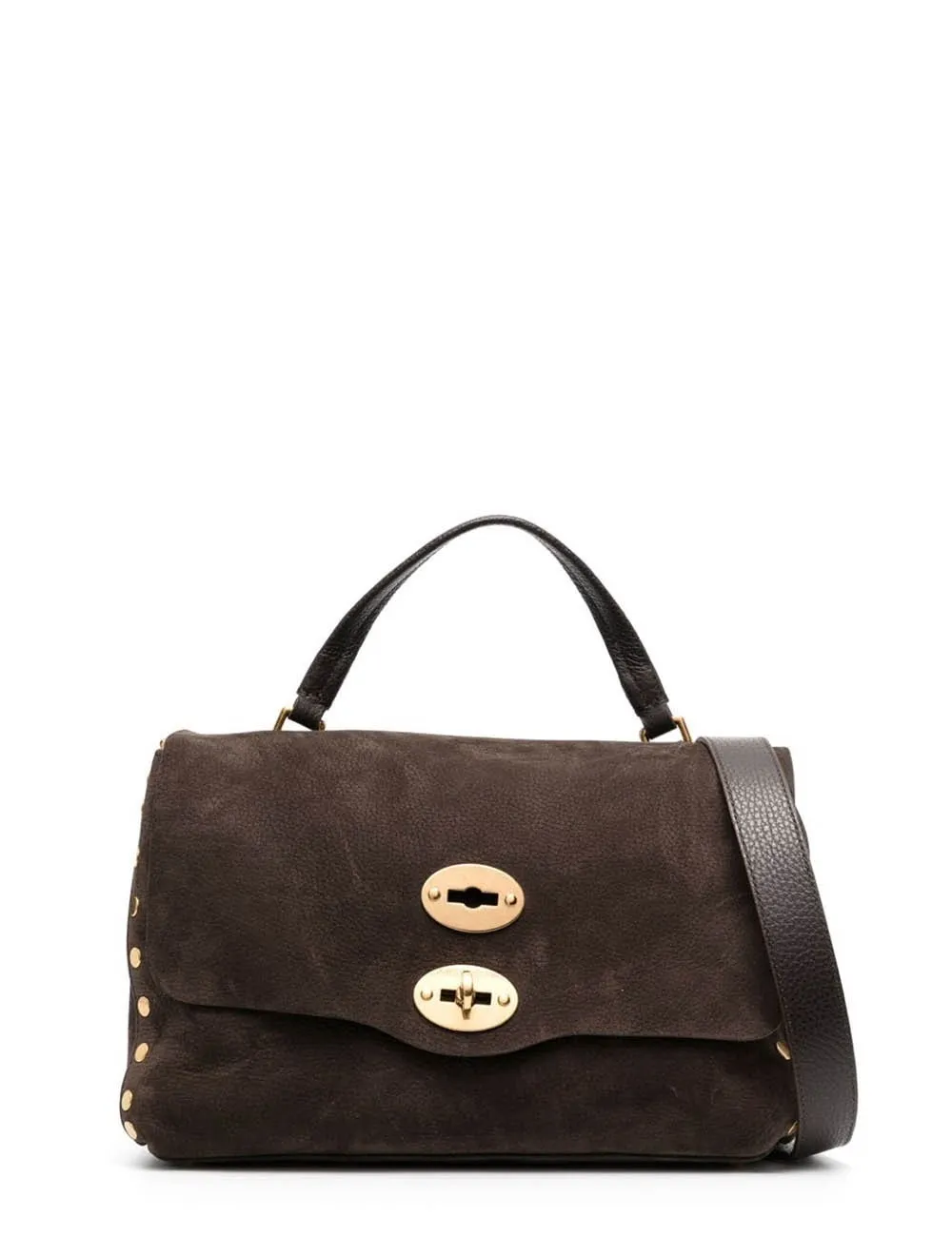 Zanellato     Borsa a Tracolla Postina Jones S Brown Fondente