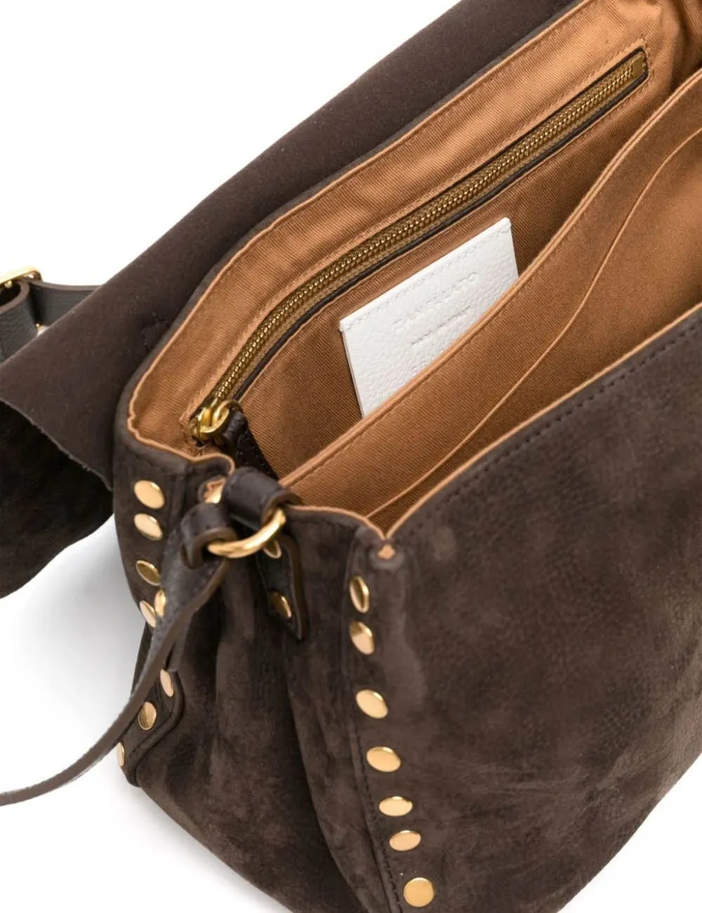 Zanellato     Borsa a Tracolla Postina Jones S Brown Fondente