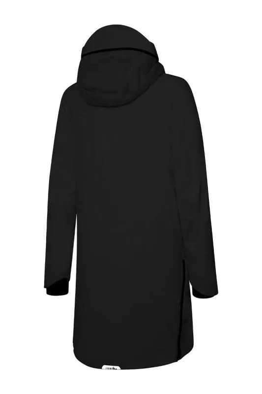 ZERORH+ CLIMATE 4 ELEMENTS PADDED W PARKA Black/Black parka impermeabile imbottitura sintetica donna